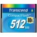Transcend CompactFlash 80X 512Mb
